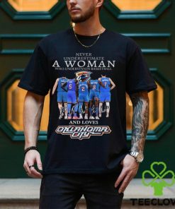 Never Underestimate A Woman Who Understands Basketball And Lover Oklahoma City Thunder T Shirt 2 Never Underestimate A Woman Who Understands Basketball And Lover Oklahoma City Thunder T Shirt