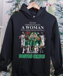 Never Underestimate A Woman Who Understands Basketball And Loves Boston Celtics T Shirt