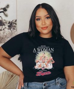 Never Underestimate A Woman Who Understands Basketball And Loves Fever Shirt