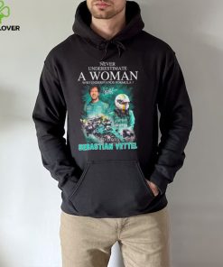 Never Underestimate A Woman Who Understands F1 And Loves Sebastian Vettel Signature Shirt