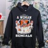 Never Underestimate A Woman Who Understands Football And Loves Cincinnati Bengals Signatures hoodie, sweater, longsleeve, shirt v-neck, t-shirt