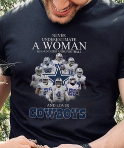 Never Underestimate A Woman Who Understands Football And Loves Cowboys hoodie, sweater, longsleeve, shirt v-neck, t-shirt