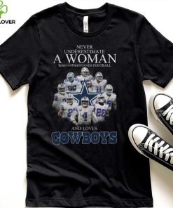 Never Underestimate A Woman Who Understands Football And Loves Cowboys hoodie, sweater, longsleeve, shirt v-neck, t-shirt