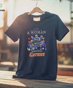 Never Underestimate A Woman Who Understands Football And Loves Florida Gators Shirt