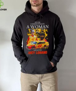 Never Underestimate A Woman Who Understands Nascar And Loves Joey Logano Signature 2022 Men’s hoodie, sweater, longsleeve, shirt v-neck, t-shirt