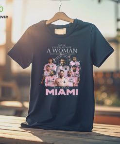 Never Underestimate A Woman Who Understands Soccer And Loves Inter Miami T Shirt – Limited Edition