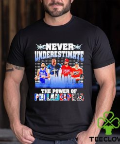 Never Underestimate The Power Of Philadelphia Signature Shirt