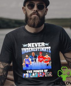 Never Underestimate The Power Of Philadelphia Signature Shirt