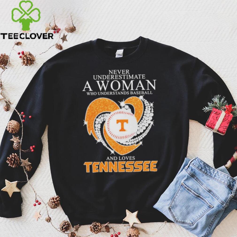 Never Underestimate a woman who understands baseball and loves Tennessee Vols 2024 National Champions heart diamond shirt Never Underestimate a woman who understands baseball and loves Tennessee Vols 2024 National Champions heart diamond shirt