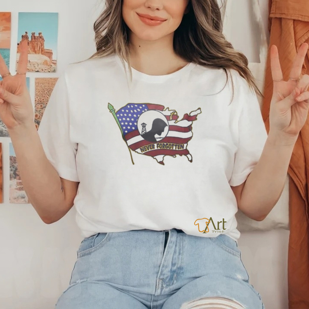 Never forgotten USA flag shirt Never forgotten USA flag shirt