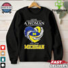 The Michigan Wolverines fan real women love football signatures shirt