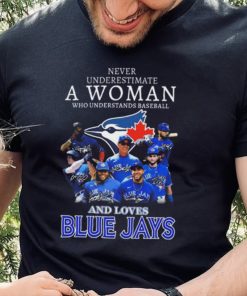 Never underestimate a woman who understands baseball and loves Toronto Blue Jays signatures 2023 shirt 4 Never underestimate a woman who understands baseball and loves Toronto Blue Jays signatures 2023 shirt