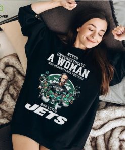 Never underestimate a woman who understands baseball and loves new york jets 2023 signatures hoodie, sweater, longsleeve, shirt v-neck, t-shirt