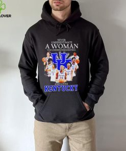 Never underestimate a woman who understands basketball and loves Kentucky T Shirt 3 Never underestimate a woman who understands basketball and loves Kentucky T Shirt