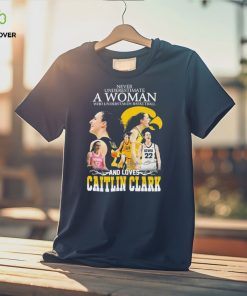 Never underestimate a woman who understands basketball and loves caitlin clark hoodie, sweater, longsleeve, shirt v-neck, t-shirt