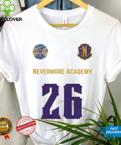 Nevermore Academy 26 Wednesday Netflix Show Shirt