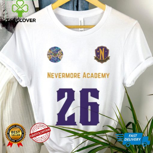 Nevermore Academy 26 Wednesday Netflix Show Shirt