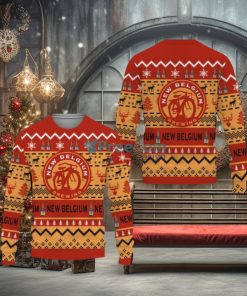 New Belgium Brewing Beers s Beer Vintage Logo Ugly Christmas Sweater Gift For Men And Women
