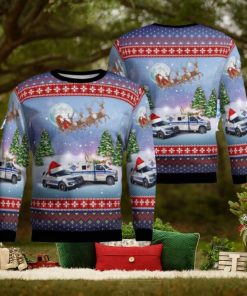 New Castle, Pennsylvania, Noga Ambulance Christmas Ugly Sweater 3D