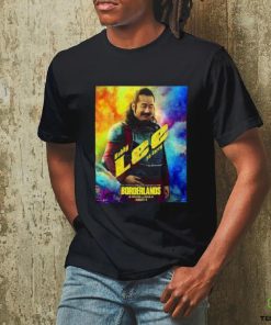 New Character Larry Posters For Borderlands Releasing In Theaters And IMAX On August 9 Classic T Shirt