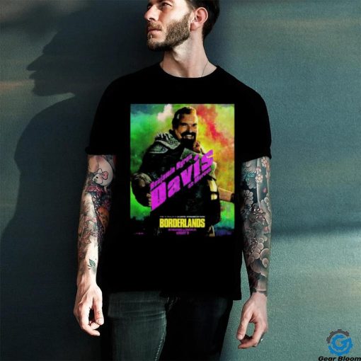 New Character Marcus Posters For Borderlands Releasing In Theaters And IMAX On August 9 Vintage T Shirt