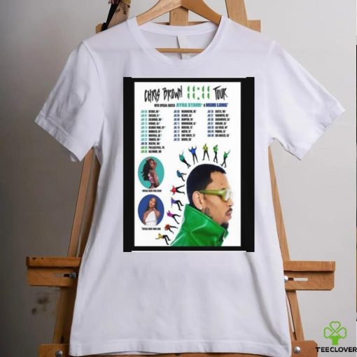 New Chris Brown 1111 Tour 2024 Poster Shirt