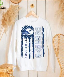 New Dallas Cowboys Football Team Helmet Flag Sweatshirt