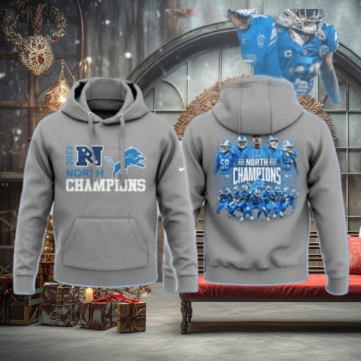 New Detroit Lions 2023 Nfc North Division Champions Hoodie Limited Edition