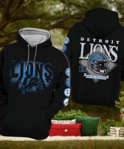 New Detroit Lions North Division All Over Printed Clothes 3d Hoodie