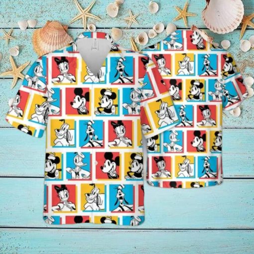 New Disney Characters Hawaiian Shirt