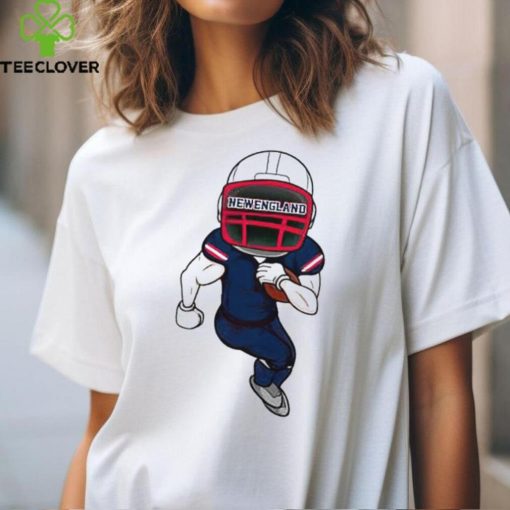 New England Football Player Team Colors shirt