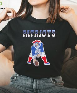 New England Patriot mascot logo team shirt