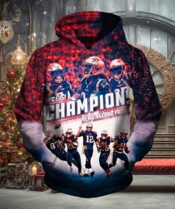 New England Patriots 3D Printed Hoodie Ver 67