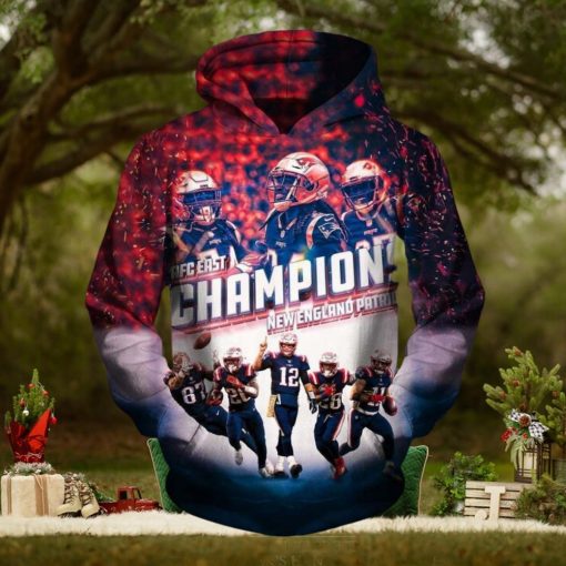 New England Patriots 3D Printed Hoodie Ver 67