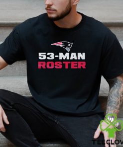 New England Patriots 53 Man Roster Shirt