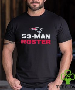 New England Patriots 53 Man Roster Shirt