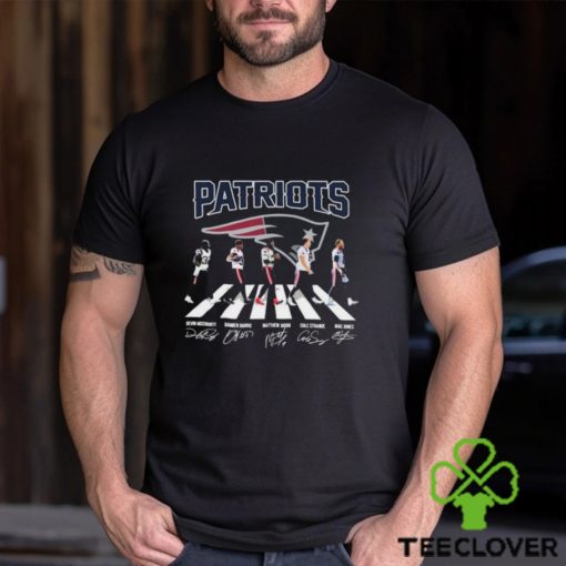 New England Patriots Abbey Road 2024 Signatures Shirt