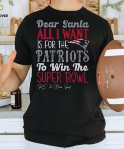 New England Patriots All I Want To Win The Super BOWL T Shirt