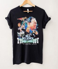 New England Patriots Bill Belichick Six Time Super Bowl Champion Shirt