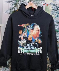 New England Patriots Bill Belichick Six Time Super Bowl Champion Shirt 5 New England Patriots Bill Belichick Six Time Super Bowl Champion Shirt