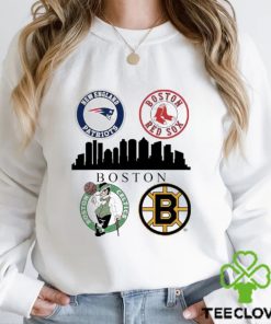 New England Patriots Boston Red Sox Boston Celtics and Boston Bruins massachusetts 2023 shirt