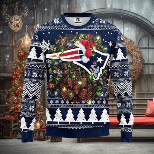 New England Patriots Christmas Ugly Sweater