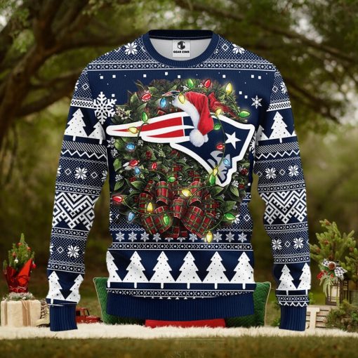 New England Patriots Christmas Ugly Sweater