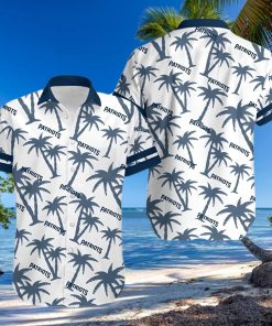 New England Patriots Coconut Tree Nfl Hawaiian Shirt