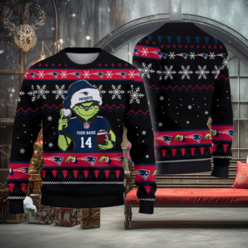 New England Patriots Custom Chrismas Ugly Sweater