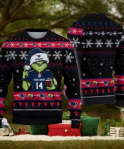 New England Patriots Custom Chrismas Ugly Sweater