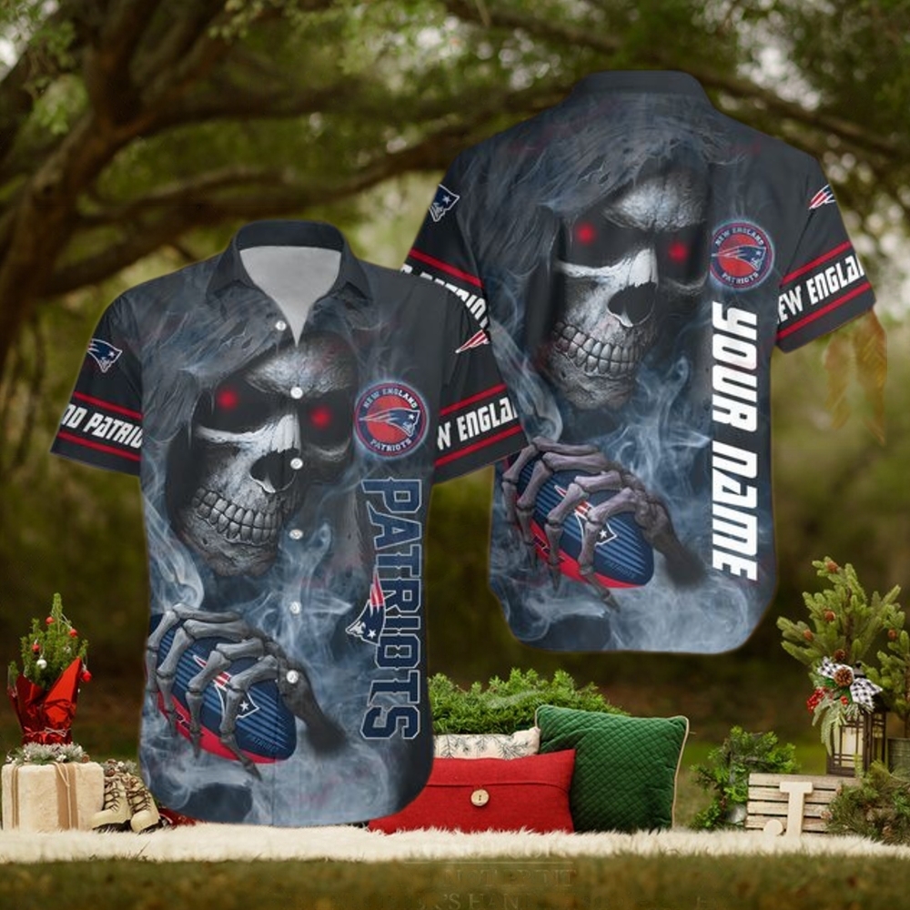 New England Patriots Custom Funny Beach Outfit Hawaiian Shirt Gift For Him New England Patriots Custom Funny Beach Outfit Hawaiian Shirt Gift For Him