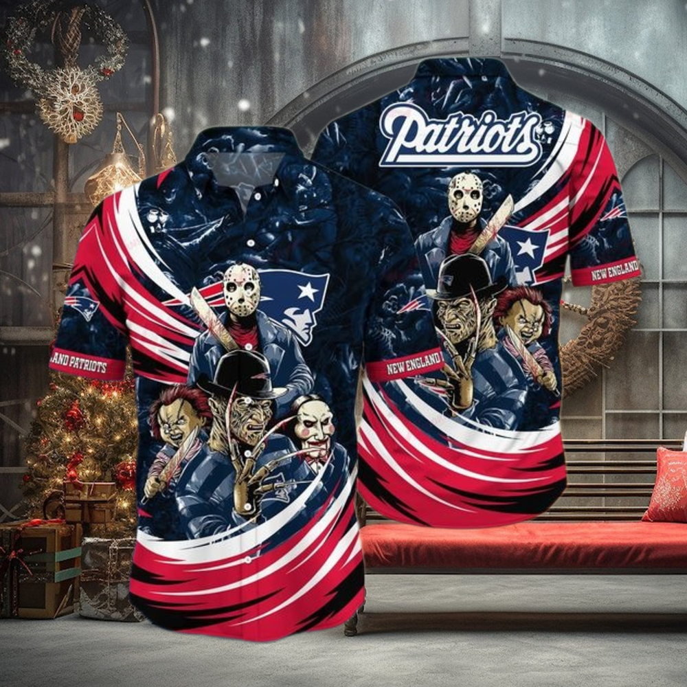 New England Patriots Custom Funny Beach Outfit Hawaiian Shirt Vintage New England Patriots Custom Funny Beach Outfit Hawaiian Shirt Vintage
