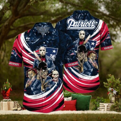 New England Patriots Custom Funny Beach Outfit Hawaiian Shirt Vintage