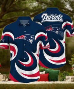 New England Patriots Custom Funny Hawaiian Shirt Beach Outfit Gift For Him